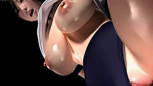 Bersiaplah untuk payudara besar Umemaro dan keterampilan deepthroat dalam film porno kartun 3D ini