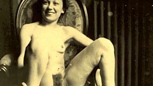 Vintage-Erotik: Großmutters haarige Muschi wird hart in HD-Video gefickt