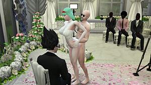 ثدي كبير وجنس شرجي في جلسة تصوير زوجية ساخنة مع كرة تنين