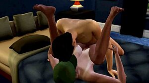 Lizać moją cipkę: parodia Sims 4