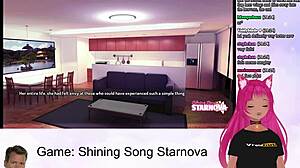 Vtuber streamer Shining Song Starnova Aki route part 6