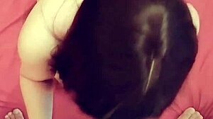La giovane egiziana Mariam viene scopata dal suo vicino in un video francese