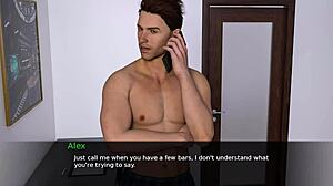POV 3D παιχνίδι πορνό με ακατέργαστες σκηνές αναλ και σεξ