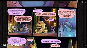 Le personnage hentai plantureux Pacifica de Gravity Falls profite d'une grosse bite dans son aventure animée