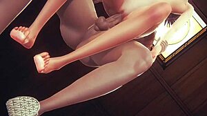 Animasi hentai Jepang yang menampilkan payudara Kaya yang cukup besar dan seks yang intens