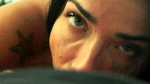 Čutna Ana Darks očara zadnjico in se sreča z oralnim in analnim seksom, ki konča z obraznim izlivom v tem filmu za odrasle iz Brazilije