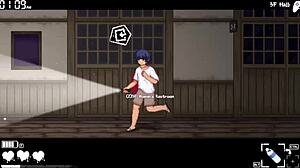 Hentai-Spiele: Verlassene Hausbegegnung mit Geisterschlampe