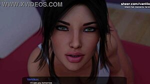 Busty milf Carolines tabubelagt möte med styvbror i 3D-animerad porr