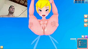 Cartoon porn game Tinker Bell Hentai animált grafika