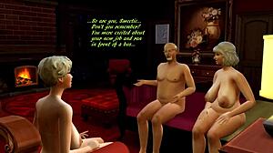 Seks berkumpulan yang diilhamkan oleh Hentai di Sims 4