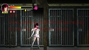Une femme charmante s'engage dans une action chaude dans un nouveau jeu hentai, avec un gameplay d'enfer coupable
