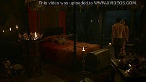 סצנת סקס חמה עם קריס ואן ווד ומליסנדרס במשחקי הכס